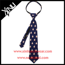 China Factory Wholesale Perfect Neck Knot BB8 School Student Zipper Tie